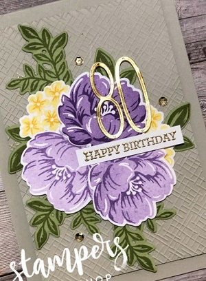 Back To Basics - Sentiment Stamp - Birthday - Keep It Simple Paper Crafts